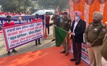 32 वें राष्ट्रीय संदेह सुरक्षा महीने का पुलिस कमिश्नर जालंधर द्वारा समापन