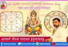 वृंदावन से आचार्य नीरज पराशर जी से जाने नक्षत्र के अनुसार चुनें अपना व्यवसाय