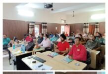 ਬਲਾਕ ਪ੍ਰਾਇਮਰੀ ਪੱਧਰ ਤੇ ਚੱਲ ਰਹੇ ਨੈਸ਼ਨਲ ਅਚੀਵਮੈਂਟ ਸਰਵੇਖਣ 2021 ਦੇ ਤਹਿਤ ਜ਼ਿਲ੍ਹਾ ਸਿੱਖਿਆ ਅਫ਼ਸਰ(ਐ.ਸਿ) ਰਾਮਪਾਲ ਸਿੰਘ ਵੱਲੋਂ ਟ੍ਰੇਨਿੰਗ ਸੈਂਟਰਾਂ ਦਾ ਪ੍ਰੇਰਨਾ ਦਾਇਕ ਦੌਰਾ