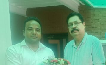 मानव अधिकार के लक्की संधू द्वारा श्री नवीन सोनी जी से विशेष भेंट