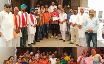 महर्षि वेद व्यास तपस्थली पिंड व्यास, जिला जालंधर में विशाल रक्तदान शिविर का आयोजन किया गया