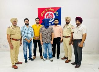 कमिशनरेट पुलिस ने गैंगस्टर पंचम नूर को 32 बोर पिस्तौल और 4 ज़िंदा रोंद समेत किया गिरफ्तार : पुलिस कमिश्नर गुरप्रीत सिंह तूर