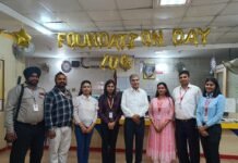 यूनियन बैंक में मनाया गया स्थापना दिवस