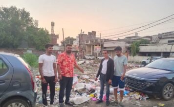 नवदीप जरेवाल के प्रयास से जे. पी नगर हरबंस नगर रोड से कूढ़े की हुई सफाई नवदीप जरेवाल