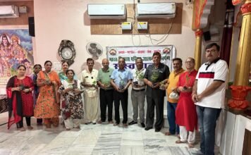 भाविप जालंधर समर्पण द्वारा तुलसी पौधों का वितरण तुलसी