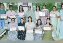 केएमवी ने फ्रेंच लैंग्वेज प्रोफिशिएंसी सर्टिफिकेट कोर्स का समापन समारोह आयोजित किया फ्रेंच लैंग्वेज