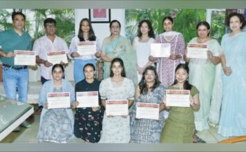 केएमवी ने फ्रेंच लैंग्वेज प्रोफिशिएंसी सर्टिफिकेट कोर्स का समापन समारोह आयोजित किया फ्रेंच लैंग्वेज