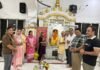 श्री महालक्ष्मी मंदिर जेल रोड पूर्णिमा के शुभ अवसर पर सत्य नारायण की कथा करवाई गई श्री महालक्ष्मी मंदिर