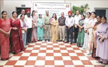 ਪੀ.ਸੀ.ਐਮ.ਐਸ.ਡੀ ਕਾਲਜ ਫਾਰ ਵੂਮੈਨ, ਜਲੰਧਰ ਵਿਖੇ ਉੱਨਤ ਭਾਰਤ ਅਭਿਆਨ ਨੇ ਵਰਕਸ਼ਾਪ ਦਾ ਆਯੋਜਨ ਕੀਤਾ ਉੱਨਤ ਭਾਰਤ ਅਭਿਆਨ