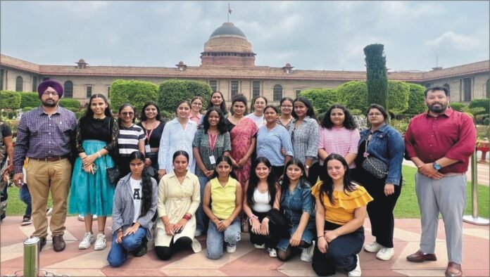 educational visit राष्ट्रपति भवन