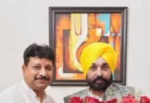 सीएम भगवंत मान से मिलकर विधायक रमन अरोड़ा ने पूछी कुशलक्षेम भगवंत मान