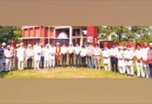 ਪੰਜ ਪਿਆਰਿਆਂ ਦੀ ਅਗਵਾਈ ‘ਚ ਕਿਲ੍ਹਾ ਮਹਾਰਾਜਾ ਜੱਸਾ ਸਿੰਘ ਰਾਮਗੜ੍ਹੀਆ ਸਿੰਘਪੁਰ ਦੀ ਕਾਰ ਸੇਵਾ ਆਰੰਭ ਜੱਸਾ ਸਿੰਘ ਰਾਮਗੜ੍ਹੀਆ