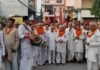 चौथी प्रभात फेरी श्री सत्यव्रत गुप्ता जी के निवास स्थान सूर्य विहार से निकाली गई चौथी प्रभात फेरी
