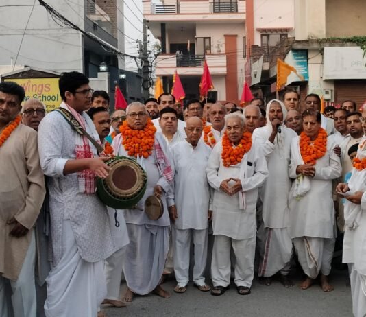 चौथी प्रभात फेरी