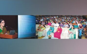 प्रो. अतिमा शर्मा द्विवेदी, प्रिंसिपल, के.एम.वी. ने फाउंडेशन प्रोग्राम के दौरान दी ह्यूमन स्टोरी विषय पर छात्राओं को किया संबोधित प्रो. अतिमा शर्मा द्विवेदी