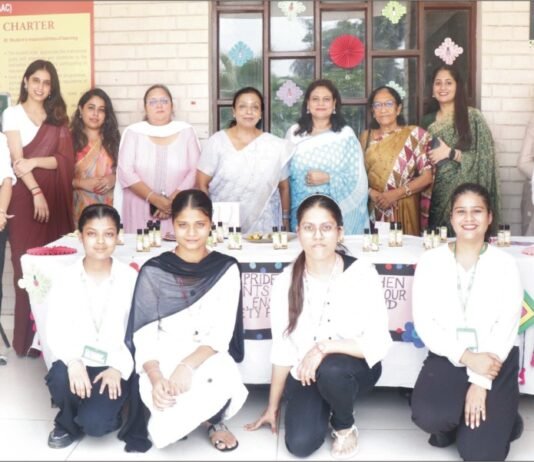एचएमवी के कास्मेटालिजी विभाग ने स्टार्ट अप ‘काया’ के अन्तर्गत लगाया स्टाल कास्मेटालिजी