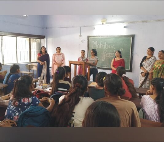 ਪੀ.ਸੀ.ਐਮ.ਐਸ.ਡੀ ਕਾਲਜ ਫਾਰ ਵੂਮੈਨ ਨੇ ਗਾਂਧੀ ਜਯੰਤੀ ‘ਤੇ ਘੋਸ਼ਣਾ ਮੁਕਾਬਲਾ ਕਰਵਾਇਆ ਗਾਂਧੀ