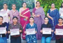 के.एम.वी. द्वारा ऑनलाइन इंटर कॉलेज कैप्शन प्रतियोगिता का आयोजन कैप्शन प्रतियोगिता