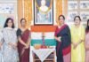 के.एम.वी. द्वारा पूरे श्रद्धाभाव से मनाई गई राष्ट्रपिता महात्मा गांधी की जयंती महात्मा गांधी