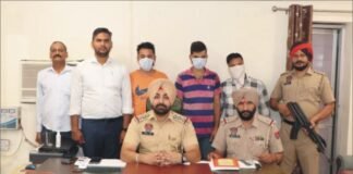 थाना एक की पुलिस टीम ने लुटेरों के एक गिरोह का भंडाफोड़ कर तीन आरोपियों को किया गिरफ्तार पुलिस