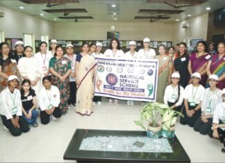 एचएमवी में स्वच्छता ही सेवा मिशन के अन्तर्गत वेस्ट टू वैल्थ एग्जीबीशन का आयोजन स्वच्छता