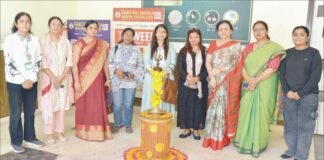 एच.एम.वी. में स्वास्थ्य और स्वच्छता जागरूकता प्रोग्राम का आयोजन स्वास्थ्य