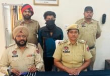 ਥਾਣਾ ਮੇਹਟੀਆਣਾ ਦੀ ਪੁਲਿਸ ਨੇ ਨਜਾਇਜ ਅਸਲੇ ਸਮੇਤ ਕੀਤਾ ਇਕ ਵਿਆਕਤੀਆਂ ਨੂੰ ਕਾਬੂ ਥਾਣਾ ਮੇਹਟੀਆਣਾ