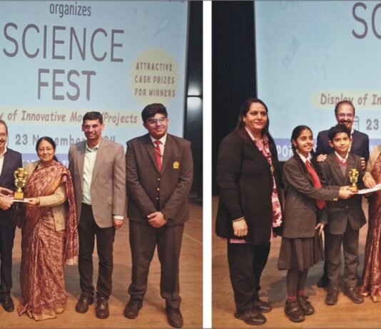 इनोसेंट हार्ट्स लोहारां ब्रांच ने साइंस फेस्ट 2024 में विद्यार्थियों की उपलब्धियों ने चमकाया नाम इनोसेंट हार्ट्स