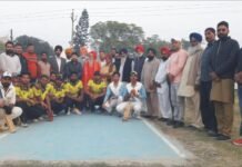 ਦਰਬਾਰ ਬਾਬਾ ਸ਼ਾਮੀ ਸ਼ਾਹ ਜੀ ਸਪੋਰਟਸ ਕਲੱਬ ਸ਼ਾਮ ਚੁਰਾਸੀ ਵਲੋਂ ਚੌਥਾ ਸ਼ਾਨਦਾਰ ਕ੍ਰਿਕਟ ਟੂਰਨਾਮੇਂਟ ਸੰਪੰਨ ਦਰਬਾਰ ਬਾਬਾ ਸ਼ਾਮੀ ਸ਼ਾਹ