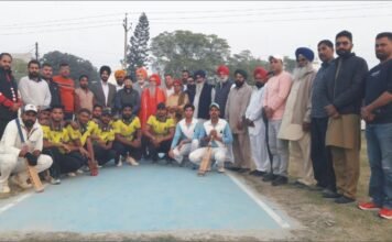 ਦਰਬਾਰ ਬਾਬਾ ਸ਼ਾਮੀ ਸ਼ਾਹ ਜੀ ਸਪੋਰਟਸ ਕਲੱਬ ਸ਼ਾਮ ਚੁਰਾਸੀ ਵਲੋਂ ਚੌਥਾ ਸ਼ਾਨਦਾਰ ਕ੍ਰਿਕਟ ਟੂਰਨਾਮੇਂਟ ਸੰਪੰਨ ਦਰਬਾਰ ਬਾਬਾ ਸ਼ਾਮੀ ਸ਼ਾਹ