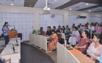 एच.एम.वी. में वर्कशाप का आयोजन वर्कशाप