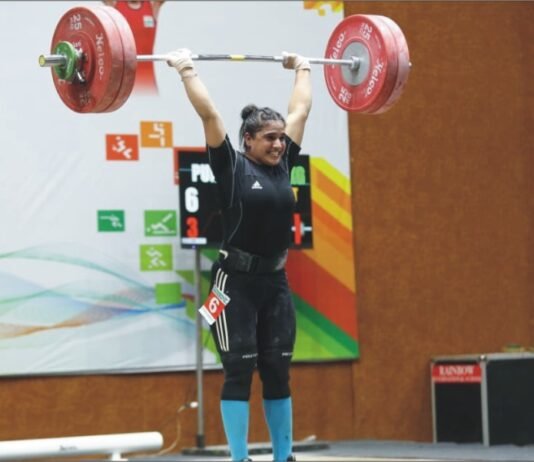 ਐਚ.ਐਮ.ਵੀ. ਦੀ ਵੇਟ ਲਿਫਟਰ ਹਰਮਨਪ੍ਰੀਤ ਕੌਰ ਨੇ ਬਣਾਇਆ ਨੈਸ਼ਨਲ ਰਿਕਾਰਡ ਵੇਟ ਲਿਫਟਰ