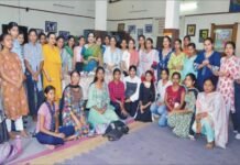 केएमवी ने ग्रामीण महिलाओं को सशक्त बनाने के लिए नि:शुल्क वोकेशनल ट्रेनिंग प्रोग्राम किया आयोजित ग्रामीण महिलाओं