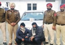 जालंधर ग्रामीण पुलिस ने 24 घंटे में किया हाईवे लूट मामले का खुलासा, 2 गिरफ्तार जालंधर ग्रामीण पुलिस