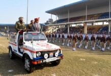 गणतंत्र दिवस ; फुल ड्रैस रिहर्सल में दिखा देश भक्ति का जज़्बा गणतंत्र दिवस