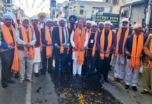 ਸਤਿਗੁਰੂ ਰਵਿਦਾਸ ਮਹਾਰਾਜ ਜੀ ਦੇ 648ਵੇਂ ਪ੍ਰਕਾਸ਼ ਪੁਰਬ ਸੰਬੰਧੀ ਹੁਸ਼ਿਆਰਪੁਰ ‘ਚ ਵਿਸ਼ਾਲ ਨਗਰ ਕੀਰਤਨ ਅਮਿੱਟ ਪੈੜਾਂ ਛੱਡਦਾ ਹੋਇਆ ਸੰਪੰਨ ਸਤਿਗੁਰੂ ਰਵਿਦਾਸ ਮਹਾਰਾਜ