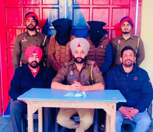 ਜਲੰਧਰ ਦਿਹਾਤੀ ਪੁਲਿਸ ਵਲੋਂ ਦੋ ਨਸ਼ਾ ਤਸਕਰ 50 ਗ੍ਰਾਮ ਹੈਰੋਇਨ ਸਮੇਤ ਗ੍ਰਿਫ਼ਤਾਰ ਜਲੰਧਰ ਦਿਹਾਤੀ ਪੁਲਿਸ