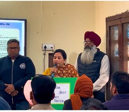 ਪ੍ਰਾਇਮਰੀ ਅਧਿਆਪਕਾਂ ਦਾ ਜ਼ਿਲ੍ਹਾ ਪੱਧਰੀ ਤਿੰਨ ਰੋਜ਼ਾ ਵਰਕਸ਼ਾਪ ਦਾ ਹੋਇਆ ਆਯੋਜਨ।