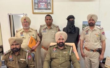 ਥਾਣਾ ਮੇਹਟੀਆਣਾ ਦੀ ਪੁਲਿਸ ਨੇ 55 ਗ੍ਰਾਮ ਨਸ਼ੀਲੇ ਪਦਾਰਥ ਸਮੇਤ ਕੀਤਾ ਇੱਕ ਨੌਜਵਾਨ ਕਾਬੂ ਪੁਲਿਸ