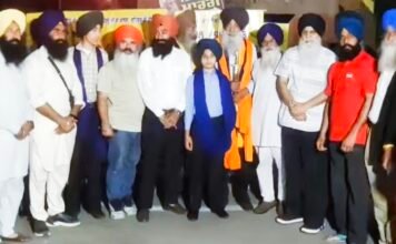 ਦਲ ਖਾਲਸਾ ਨੇ ਭਾਈ ਨਰਾਇਣ ਸਿੰਘ ਚੌੜਾ ਦਾ ਹੁਸ਼ਿਆਰਪੁਰ ਪਹੁੰਚਣ ‘ਤੇ ਕੀਤਾ ਸ਼ਾਨਦਾਰ ਸਵਾਗਤ ਭਾਈ ਨਰਾਇਣ ਸਿੰਘ ਚੌੜਾ