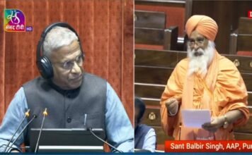 ਸੰਤ ਬਲਬੀਰ ਸਿੰਘ ਸੀਚੇਵਾਲ ਨੇ 1974 ਦੇ ‘ਵਾਟਰ ਐਕਟ’ ਨੂੰ ਮਜ਼ਬੂਤ ਕਰਨ ਦਾ ਮੁੱਦਾ ਪਾਰਲੀਮੈਂਟ ਵਿੱਚ ਚੁੱਕਿਆ ਸੰਤ ਬਲਬੀਰ ਸਿੰਘ ਸੀਚੇਵਾਲ