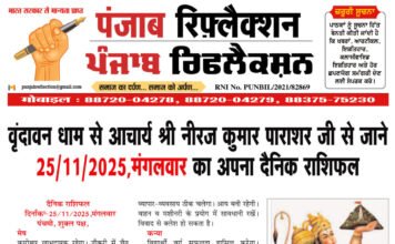 वृंदावन धाम से आचार्य श्री नीरज कुमार पाराशर जी से जाने 25/11/25 दिन मंगलवार का अपना दैनिक राशिफल