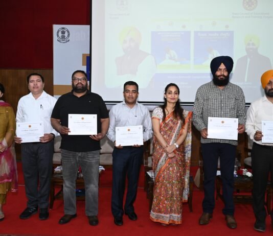 ਮਿਸ਼ਨ ਸਮਰਥ 3.0 ਤਹਿਤ ਅਮਨ ਸੱਭਰਵਾਲ (DRC) ਜਲੰਧਰ ਦਾ ਸਨਮਾਨ