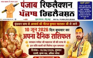 वृंदावन धाम से आचार्य श्री नीरज कुमार पाराशर जी से जाने 10 जून 2026 बुधवार का अपना दैनिक राशिफल