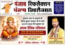 वृंदावन धाम से आचार्य श्री नीरज कुमार पाराशर जी से जाने 22 जुलाई 2026 दिन बुधवार का अपना दैनिक राशिफल