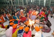महात्मा हंसराज डी.ए.वी. इंस्टीट्यूट ऑफ नर्सिंग में श्रद्धा एवं आध्यात्मिक वातावरण के बीच पावन हवन यज्ञ आयोजित