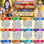 वृंदावन धाम से आचार्य श्री नीरज कुमार पाराशर जी से जाने 12 अक्टूबर 2026 दिन सोमवार का अपना दैनिक राशिफल